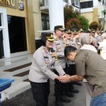 Apel Perdana,  ini Pesan Kapolres