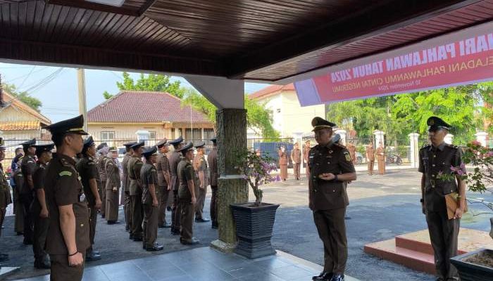 Peringati Hari Pahlawan, Kajari OKU: Teladani Pahlawanmu