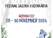 Festival Sastra Yogyakarta 2024 “SIYAGA” Menghadapi Perubahan