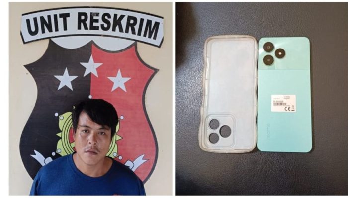 Disantroni Maling, 3 Handphone Hilang